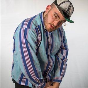 VTG COLORFUL BUTTON-UP